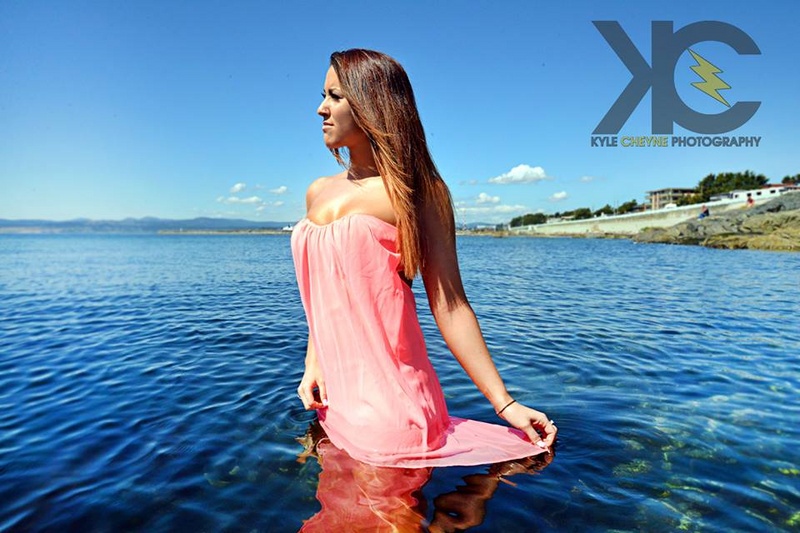 Female model photo shoot of Lisa Kosciuk by Kyle Cheyne Photography in Victoria BC