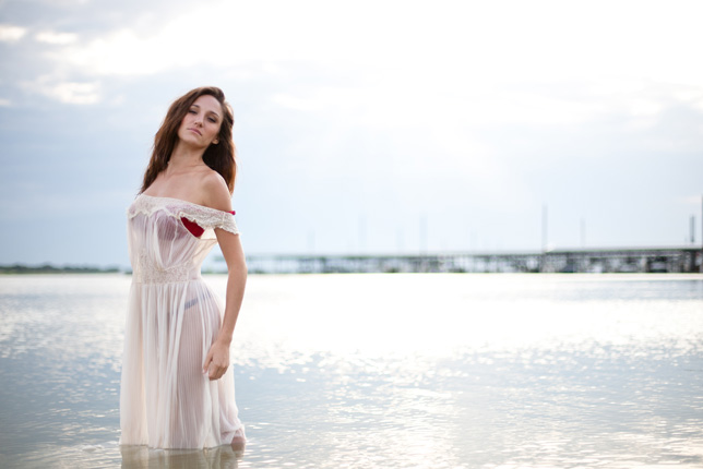 Female model photo shoot of Mykel Ann in Lewsville Lake