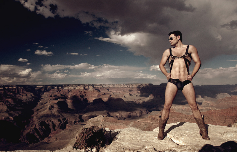 Male model photo shoot of Alan Michael Koch in Grand Canyon