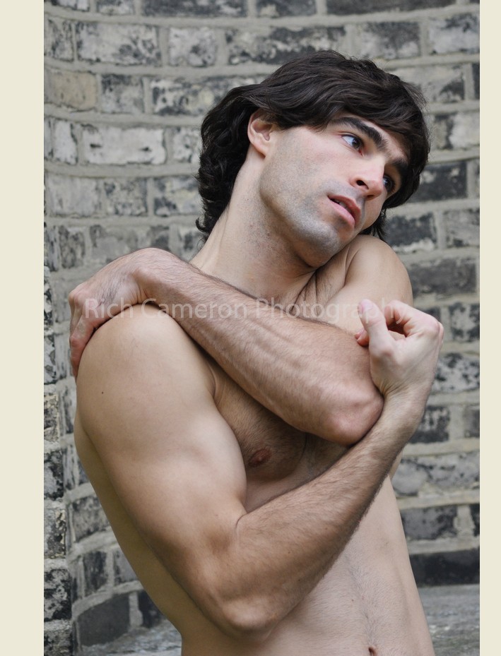 Male model photo shoot of Rich Cameron and Mike von Stauffenberg in London