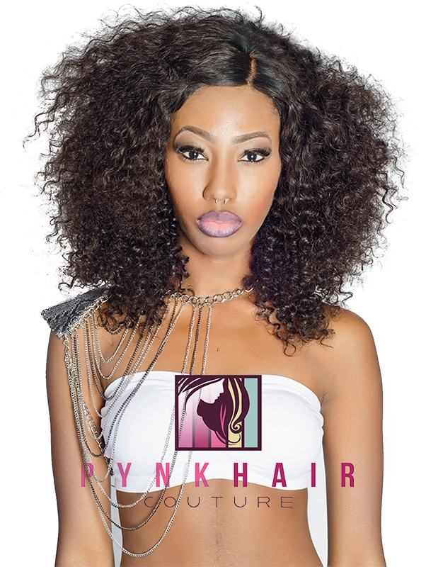 Female model photo shoot of Pynk Hair Couture