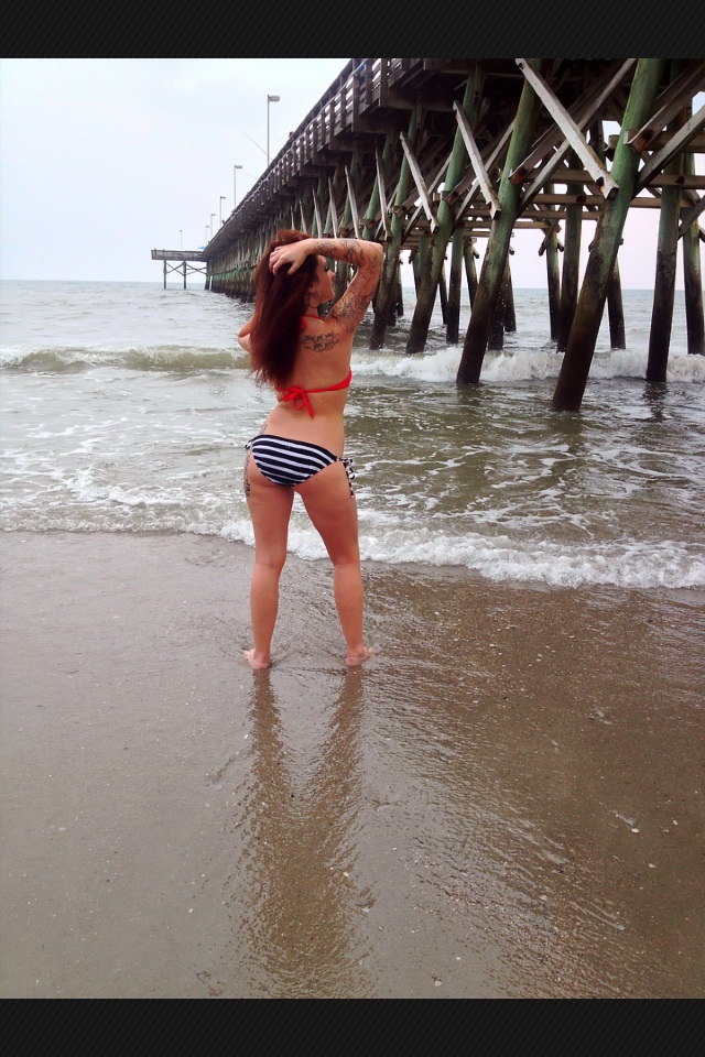 Female model photo shoot of Brittany Laws in Myrtle beach sc
