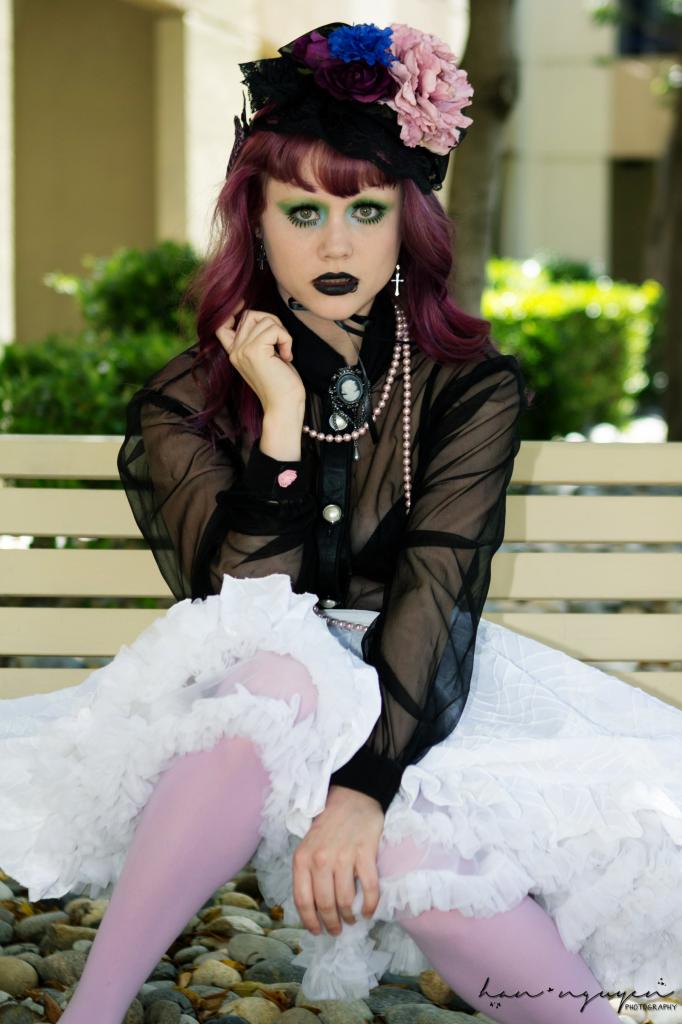 Female model photo shoot of Kitty Nyu, makeup by Michelle MacDonald