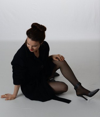 Female model photo shoot of susan robertson in On Set(Australia)
