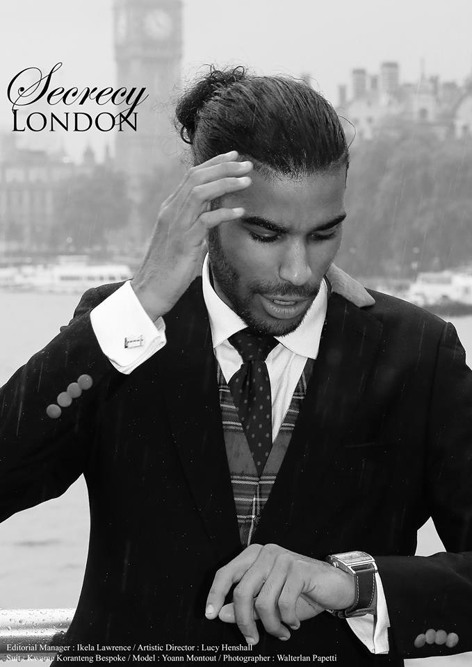 Male model photo shoot of Yoann Montout in london