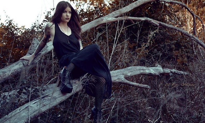 Female model photo shoot of Witchfynder