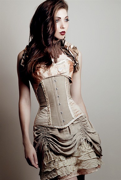 Female model photo shoot of LaPetiteMenagerie by James Ryder, clothing designed by LaPetiteMenagerie