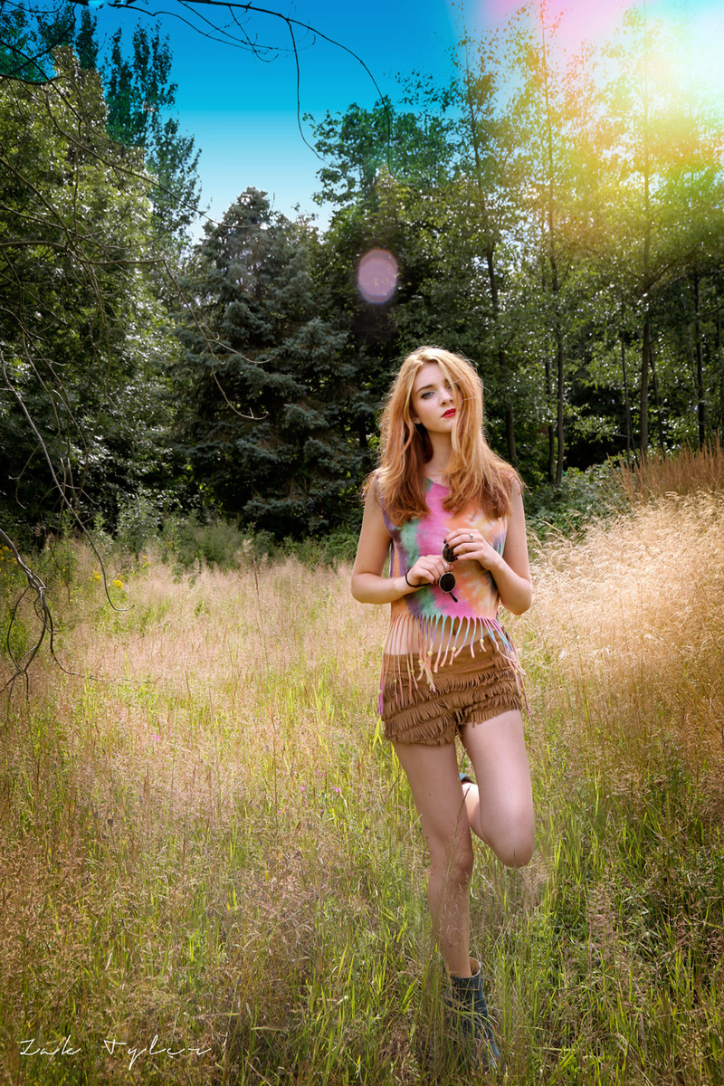 Female model photo shoot of Abigail Tara-lilly in Somewhere over the rainbow..