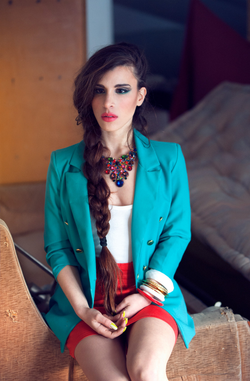 Female model photo shoot of Margherita_