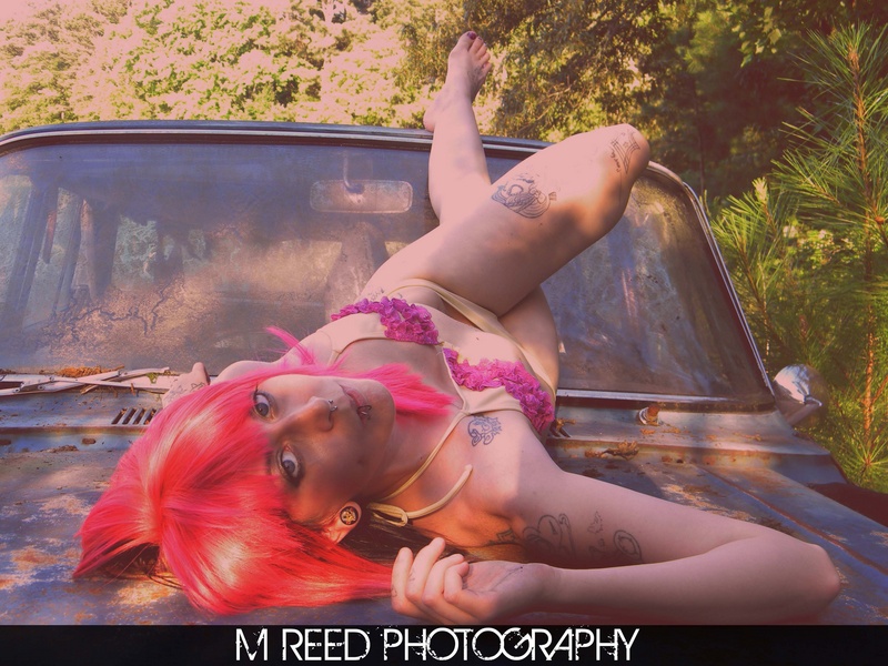 Female model photo shoot of tiffany nicole by MReed Photography