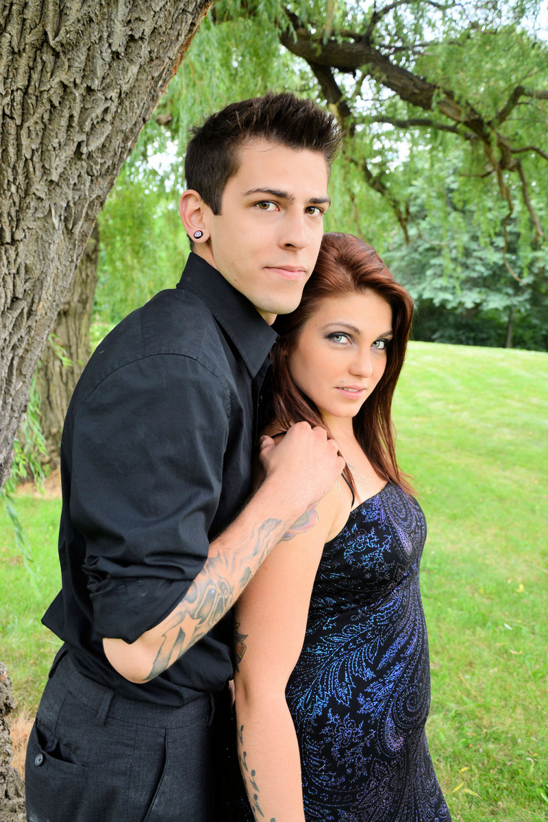 Male and Female model photo shoot of Rayf W and Maria J Moore