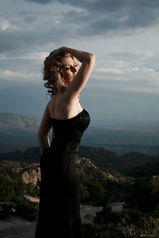 Female model photo shoot of Stormy Leigh in Mt. Lemmon, AZ
