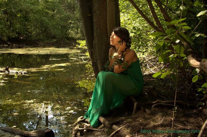 Male and Female model photo shoot of Rob Walton and Victoria Grainge in Arboretum, Guelph, Ontario., makeup by Ashley Martin-MUA