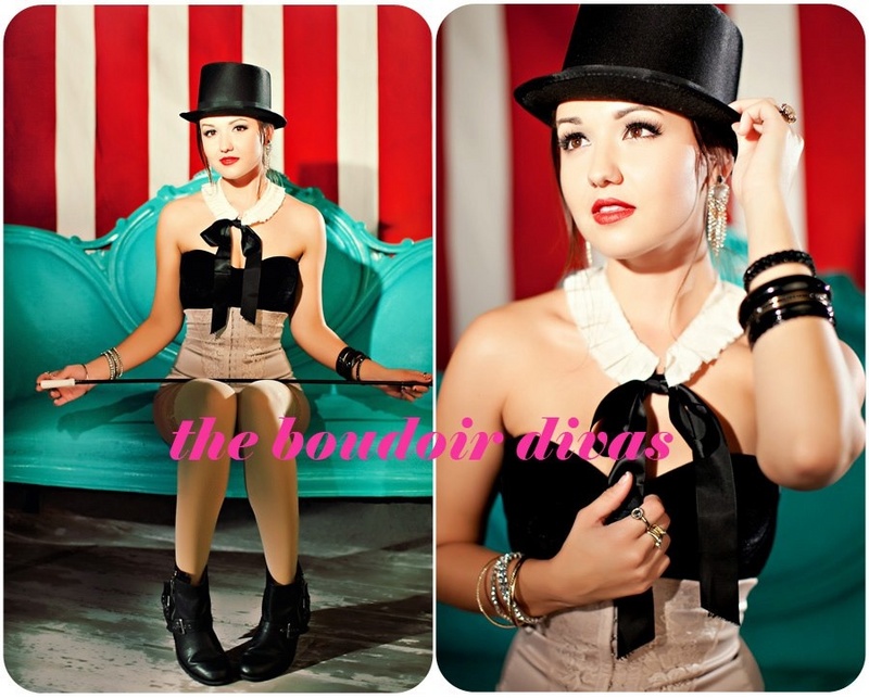 Female model photo shoot of brianna alicia thompson in The Boudoir Divas Studio - San Diego