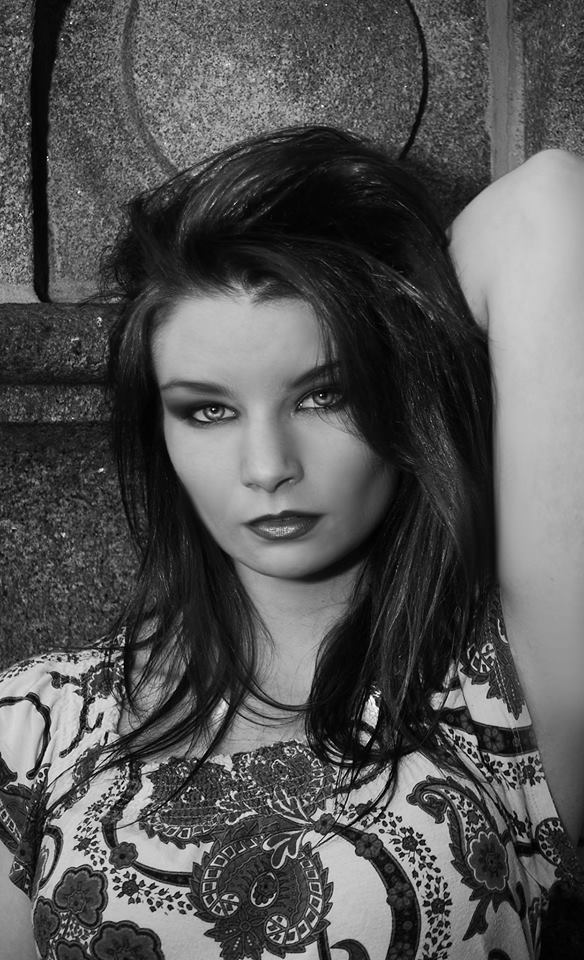 Female model photo shoot of Lalysketti, makeup by Gina La Machina