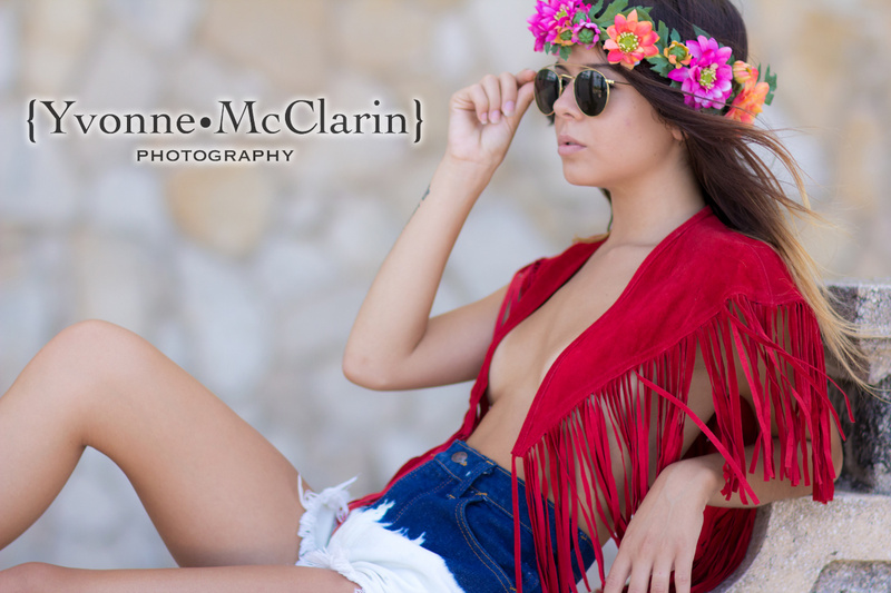 Female model photo shoot of Yvonne McClarin in Boardwalk Daytona Beach
