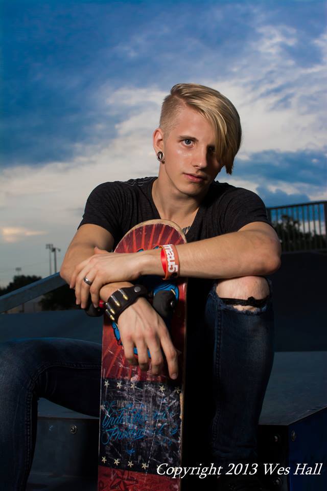 Male model photo shoot of K Weller in bushnell skatepark