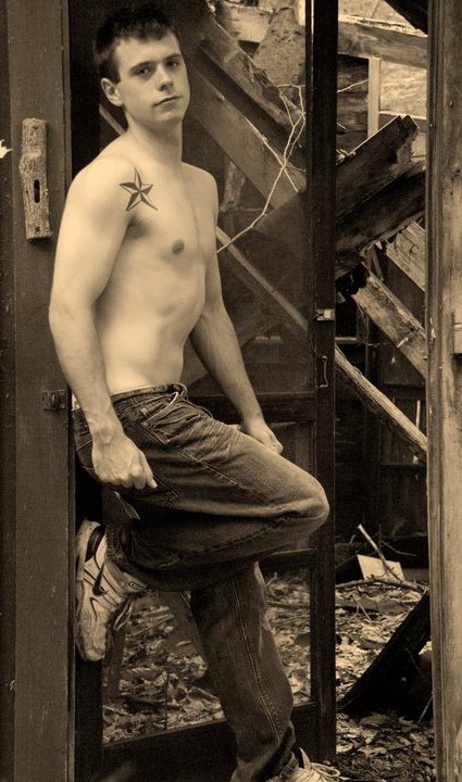 Male model photo shoot of Justin M Rearick