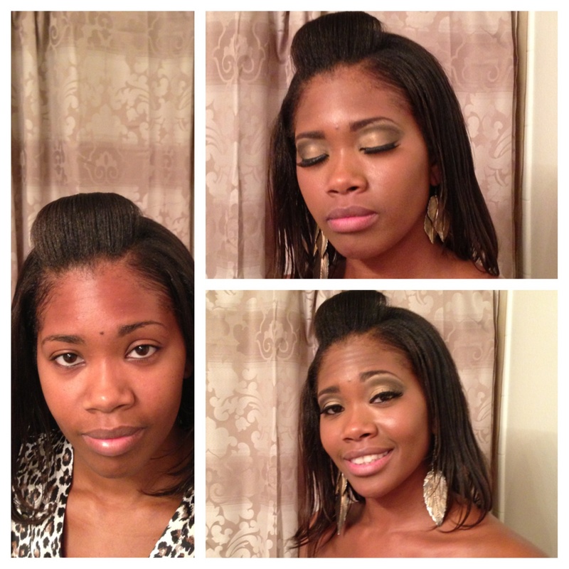 Female model photo shoot of Makeup by Mel D