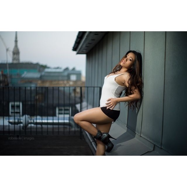 Female model photo shoot of BunnyK in Shoredish studio