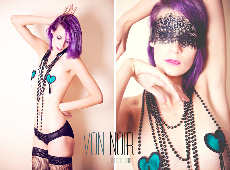 Female model photo shoot of Von Noir and emilie inlove , makeup by Eloise Wilson MUA