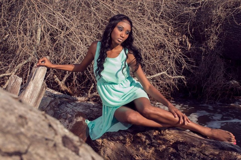 Female model photo shoot of Syrita M in Little Talbot Island