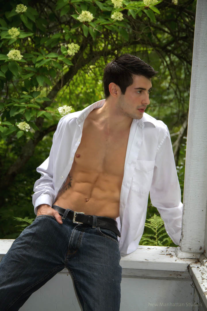 Male model photo shoot of New Manhattan Studios and Dustin Froehlich in The Berkshires, Massachusetts