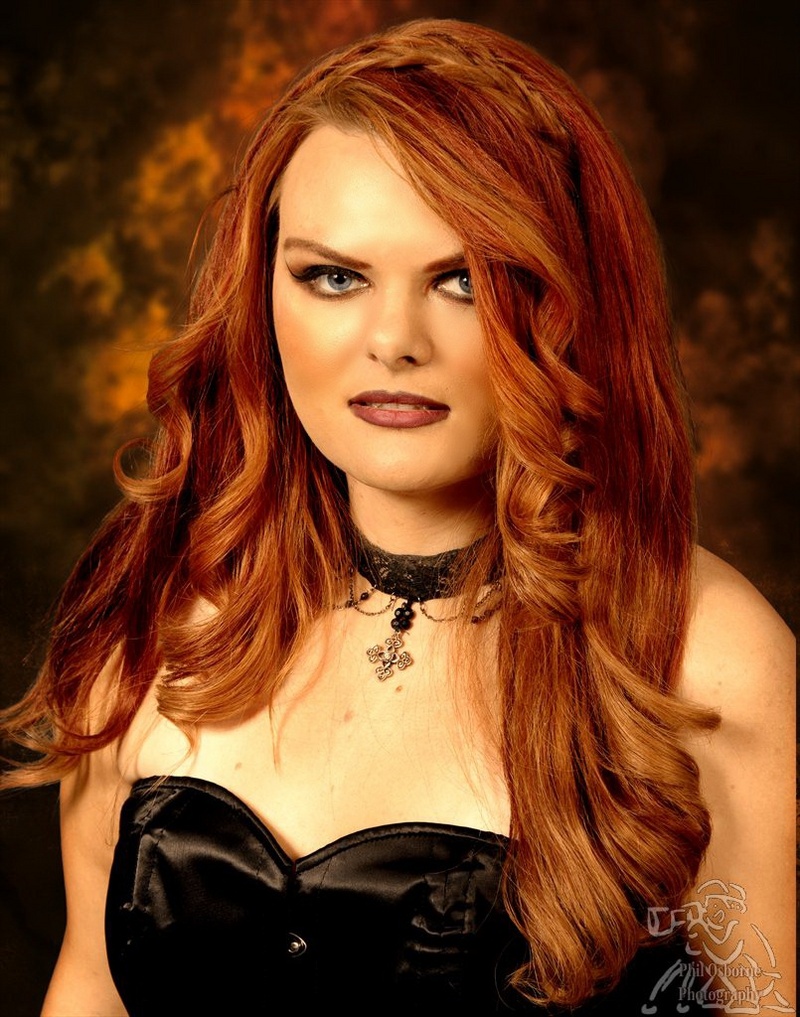 Female model photo shoot of Scarlet Maiden