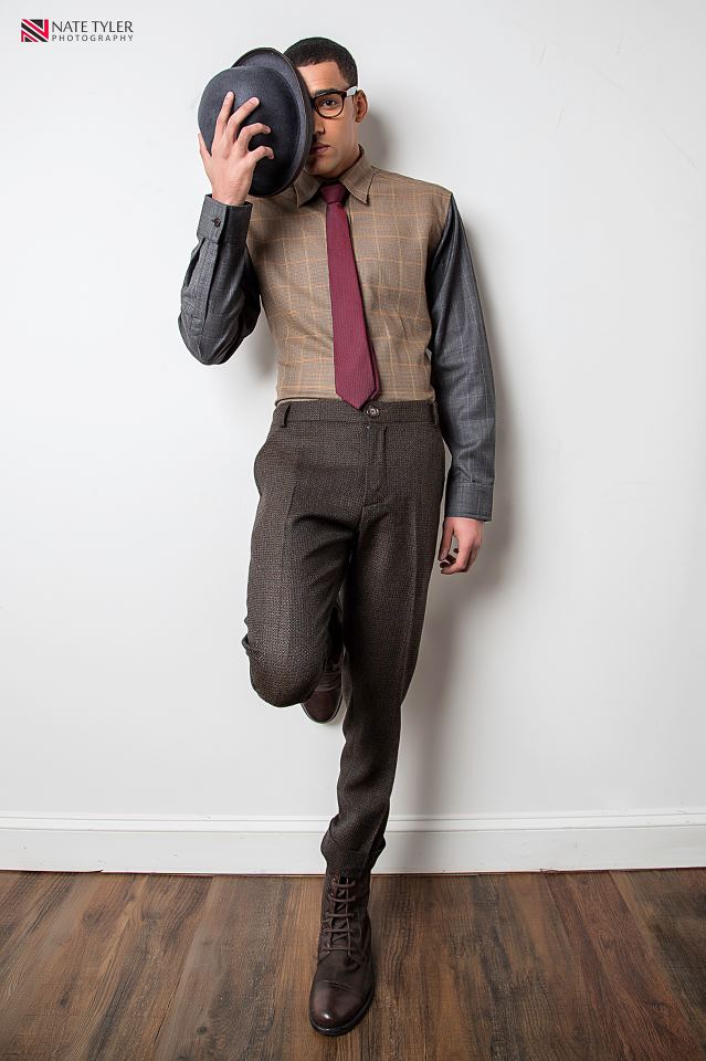 Male model photo shoot of andrewnowell MENSWEAR
