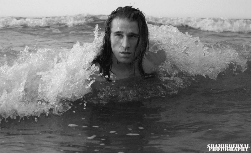 Male model photo shoot of Ronen Cain in Rockaway Beach, Queens