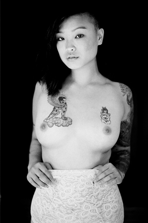 Female model photo shoot of Lucy Jaye by Henry Gaudier-Greene