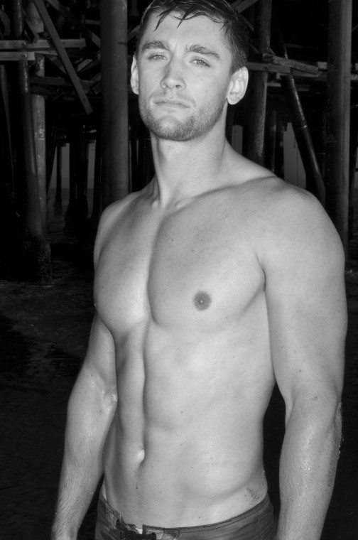 Male model photo shoot of Rob Ashs in Santa Monica, CA