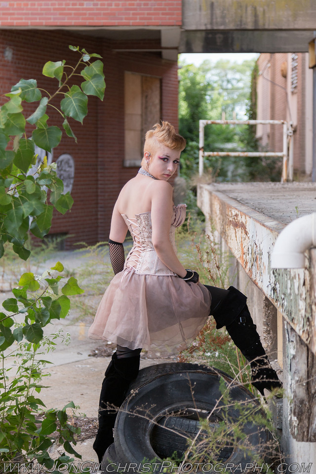 Female model photo shoot of Courtney Jo Jo by Jon Gilchrist in South Bend, IN