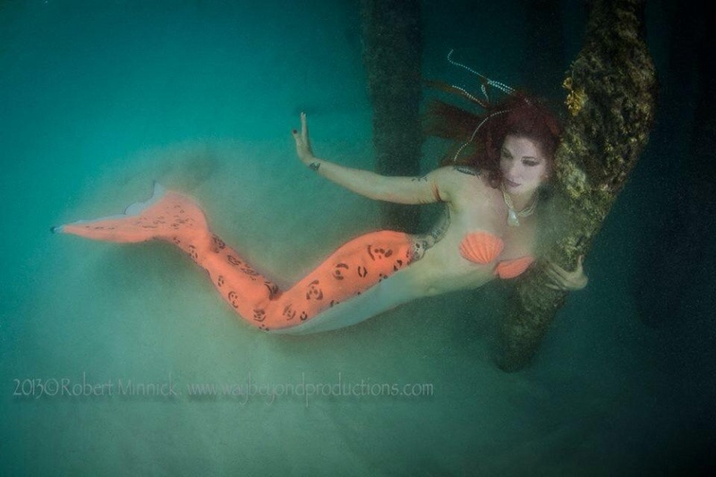 Female model photo shoot of Atlantis Mermaid by Way Beyond Productions in Isla Mujeres, Mexico
