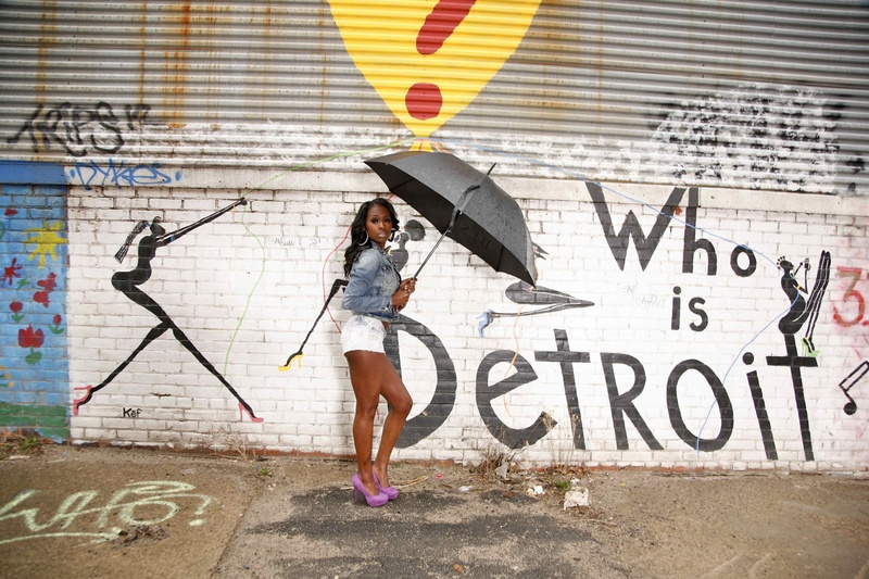 Female model photo shoot of jasmine renae in Detroit mi