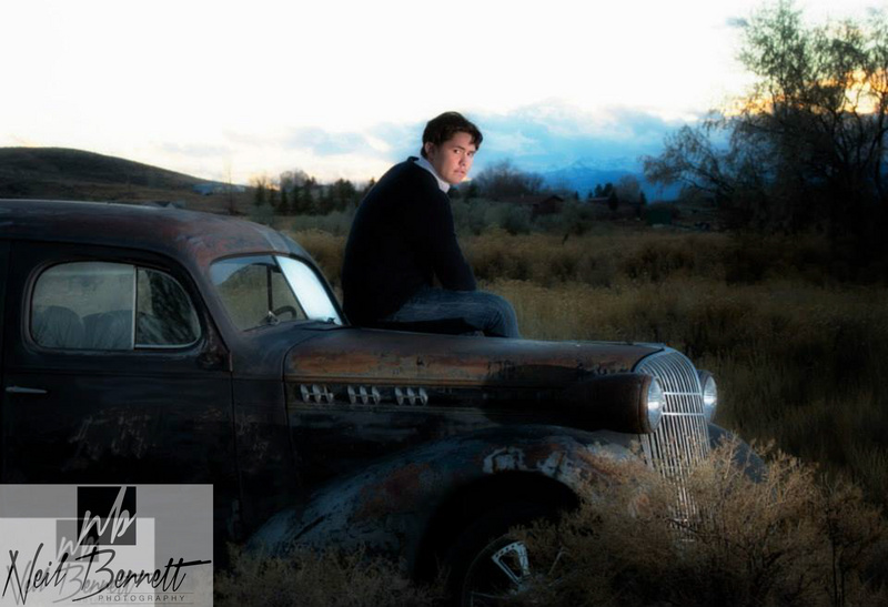 Male model photo shoot of Neil Bennett Photography in Wyoming