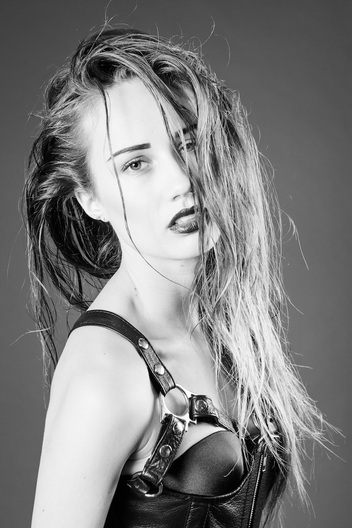 Female model photo shoot of DESIGNS BY DIANA in Umbrella Salon