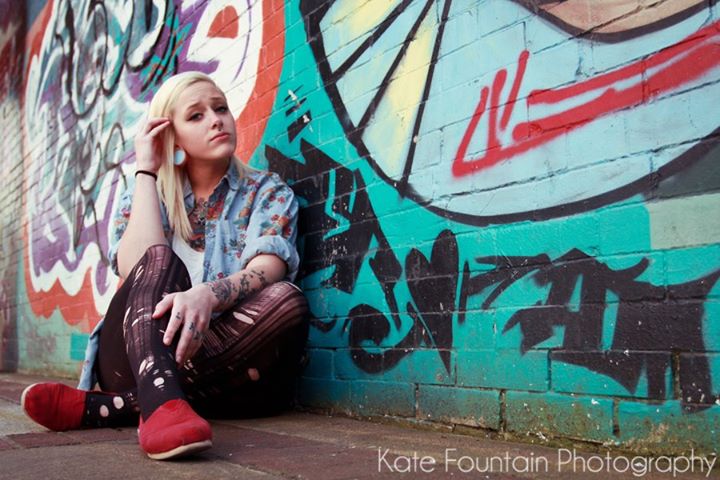 Female model photo shoot of Kate Fountain