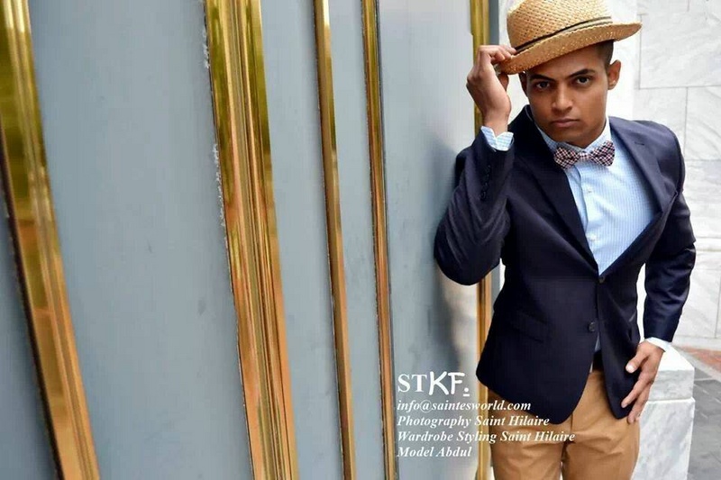 Male model photo shoot of Abdul Chowdhury, wardrobe styled by SAINTES WORLD