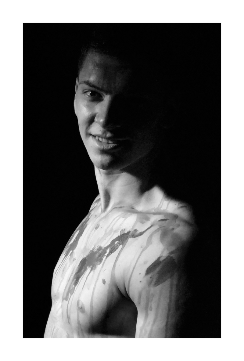 Male model photo shoot of John Pometcu in Studio