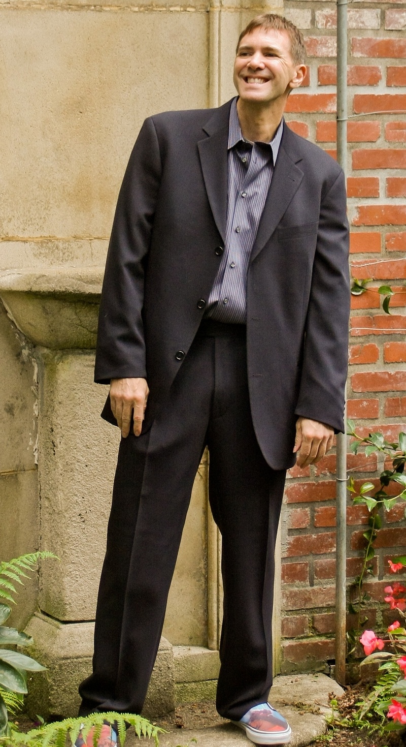 Male model photo shoot of J W Davies in Japanese Gardens, Portland, OR