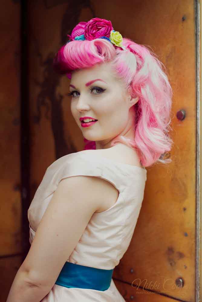 Female model photo shoot of Nikki Cooper Photog in The Custard Factory, Birmingham