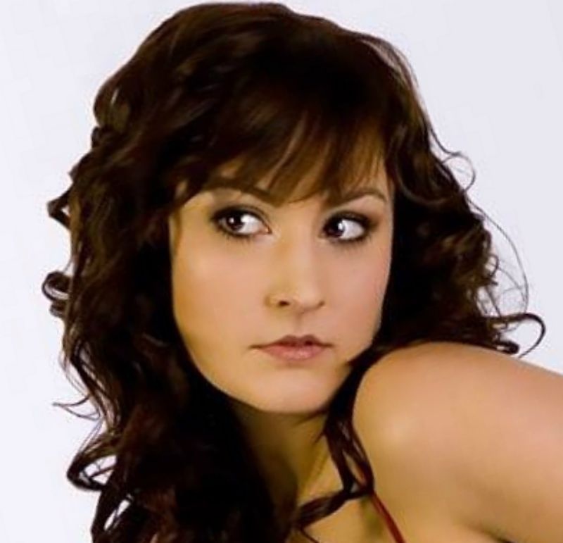 Female model photo shoot of KER  in Boise, hair styled by Glystol Hair