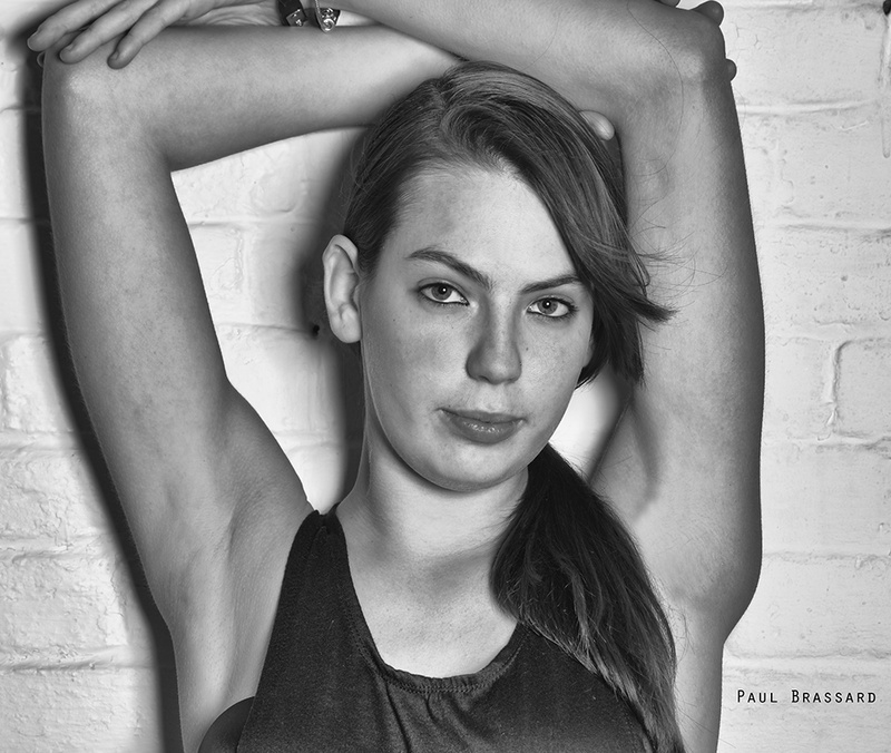 Female model photo shoot of Jamie_____B by Paul Brassard