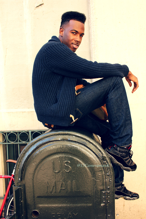 Male model photo shoot of cameraman K and Trell the Official in Bklyn, NY