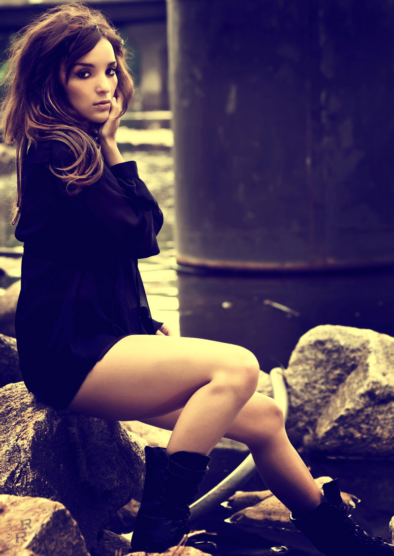 Female model photo shoot of Gigi Aimee by Double-R Photography VA