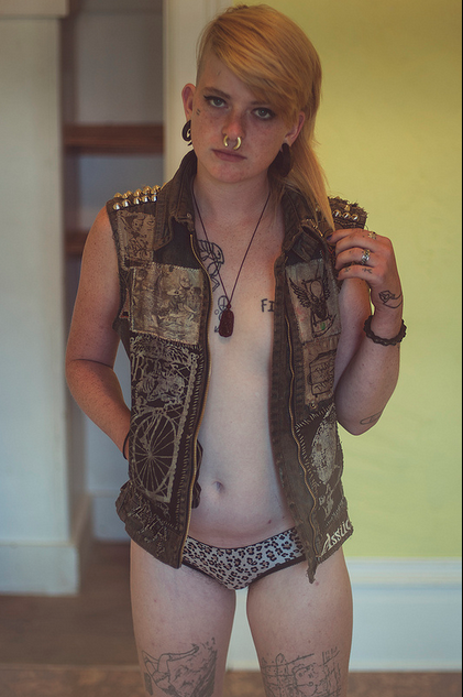 Female model photo shoot of filthyflee by Kris Scofield in oakland, ca