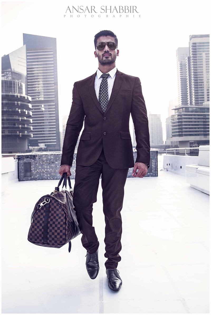 Male model photo shoot of Ansar Shabbir in Dubai - United Arab Emirates