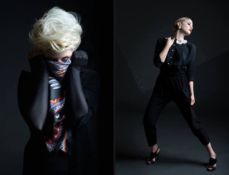 Female model photo shoot of Cate Legate by Olivia Lazer