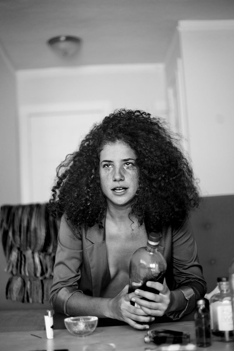 Female model photo shoot of Niva Alush in Bronxville